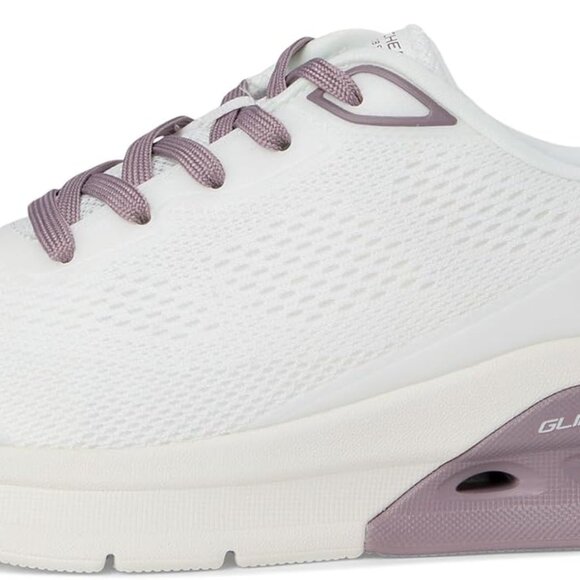 Womens Vegan Knit Glide-Step Sneakers Memory Foam Comfort Lace-up Size 7.5 - Picture 5 of 8